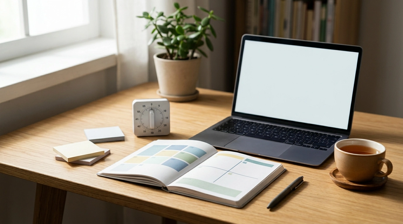More Time, Less Stress: Pomodoro, Eisenhower & Blocking